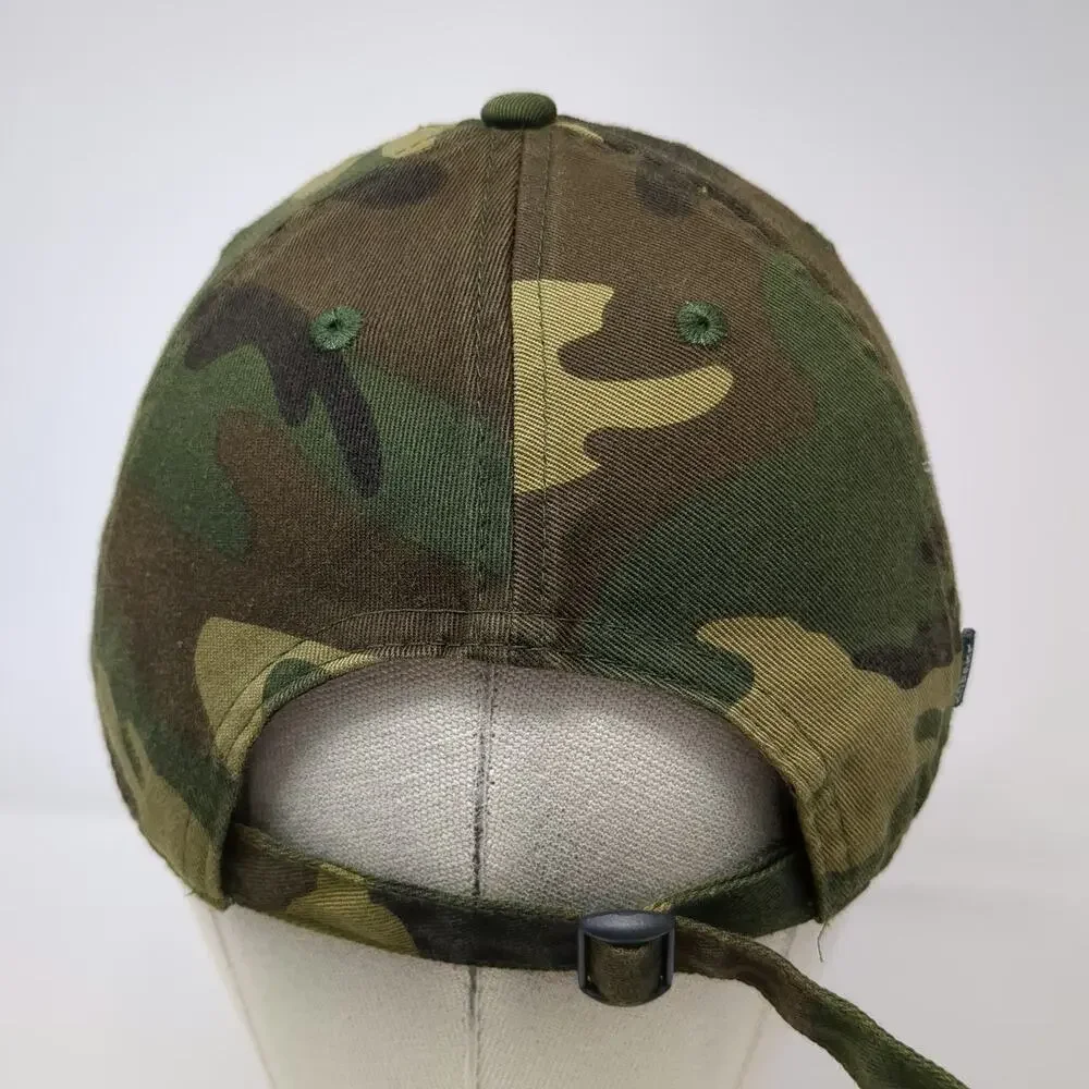Legacy Baseball Cap Green Camo One Size Key West Conch Farm Palm Tree Patch